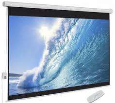 Auto Electric Projector Screen 243 x 243 cm (96 by 96 inches)