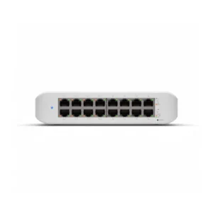Ubiquiti 16 ports Switch Lite USW-Lite-16-Poe, (8) GbE PoE+ RJ45 ports, (8) GbE RJ45 ports, 45W
